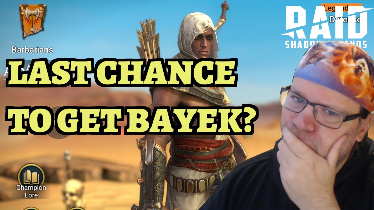 LAST CHANCE to Get Bayek? Barbarian Summon Pool - RAID: Shadow Legends