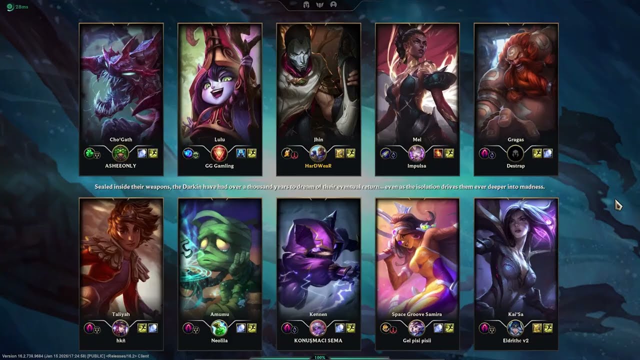 ARAM - LEAGUE OF LEGENDS - LEAGUE OF ARAM - LOL 32