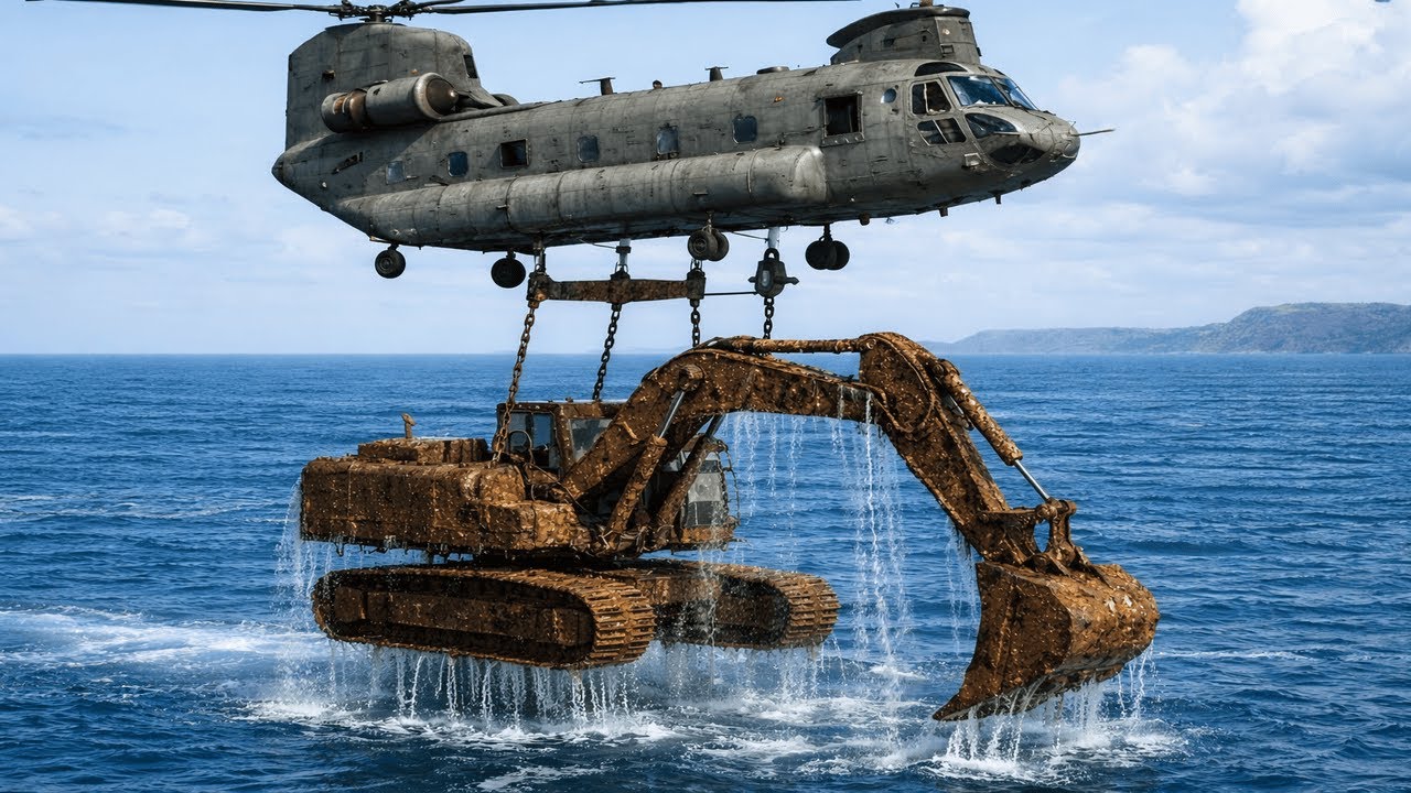 Unbelievable Restoration — The Impossible Comeback of a 120 Year Old Excavator from the Ocean Floor