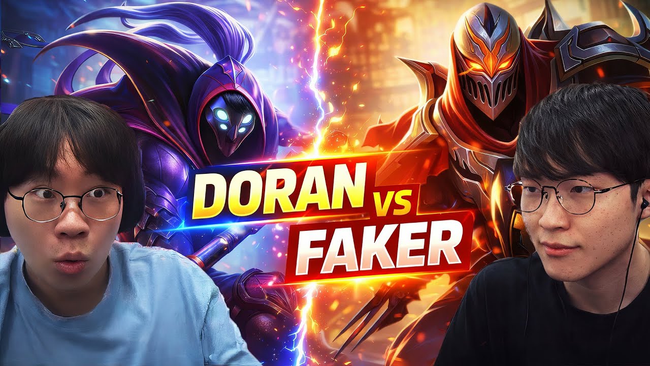 [Vietsub] Faker vs Doran - Con Zed Lả Lướt Của Tài Năng Trẻ 2k6