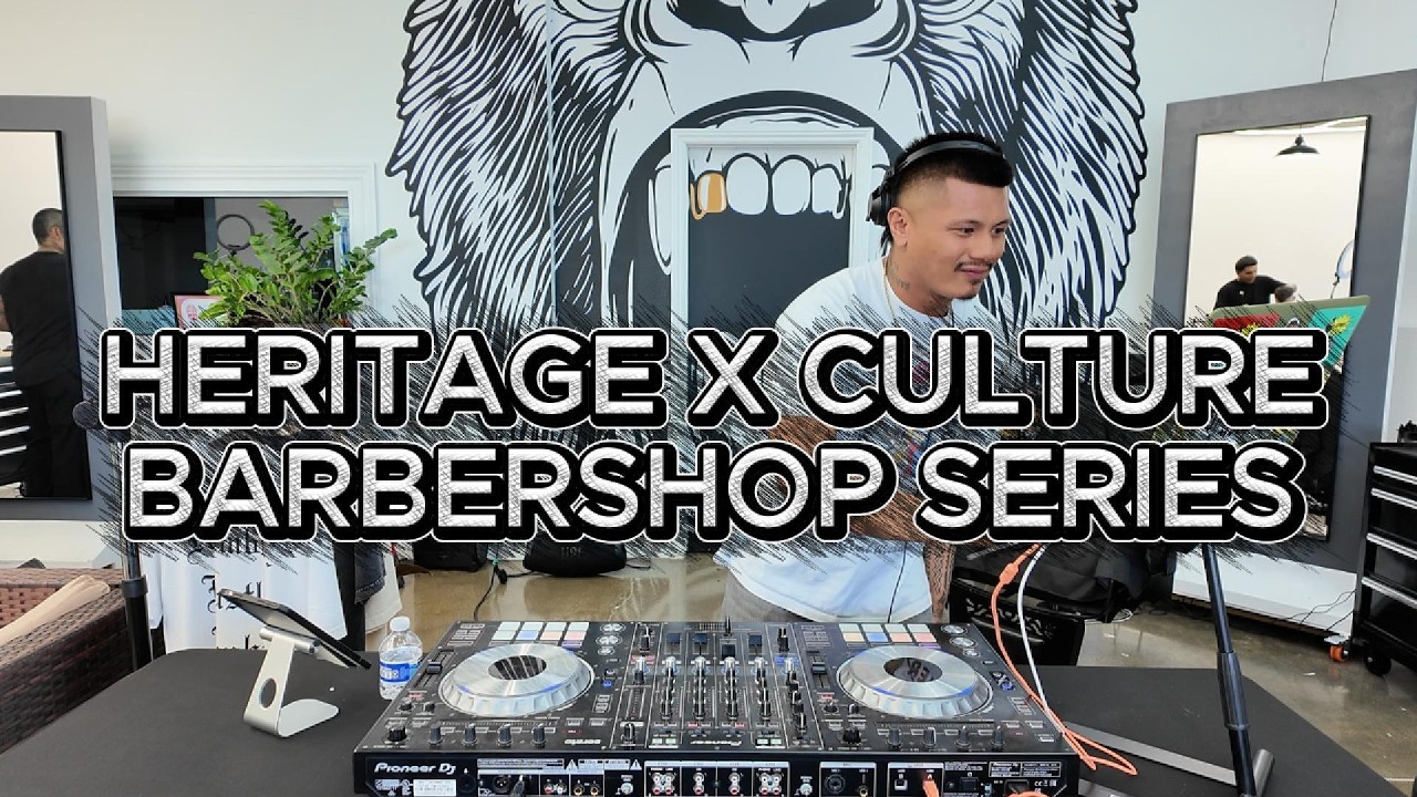 Heritage X Culture Barbershop Series | DJ Asthmatc Pt. 2 | 80s-90s R&B | DJ MIX