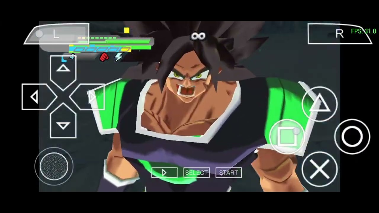 DBZ TTT GUKO SSB CONTRA BROLY AKARI_DBZ TTT GOKU SSB VS BROLY AKARI