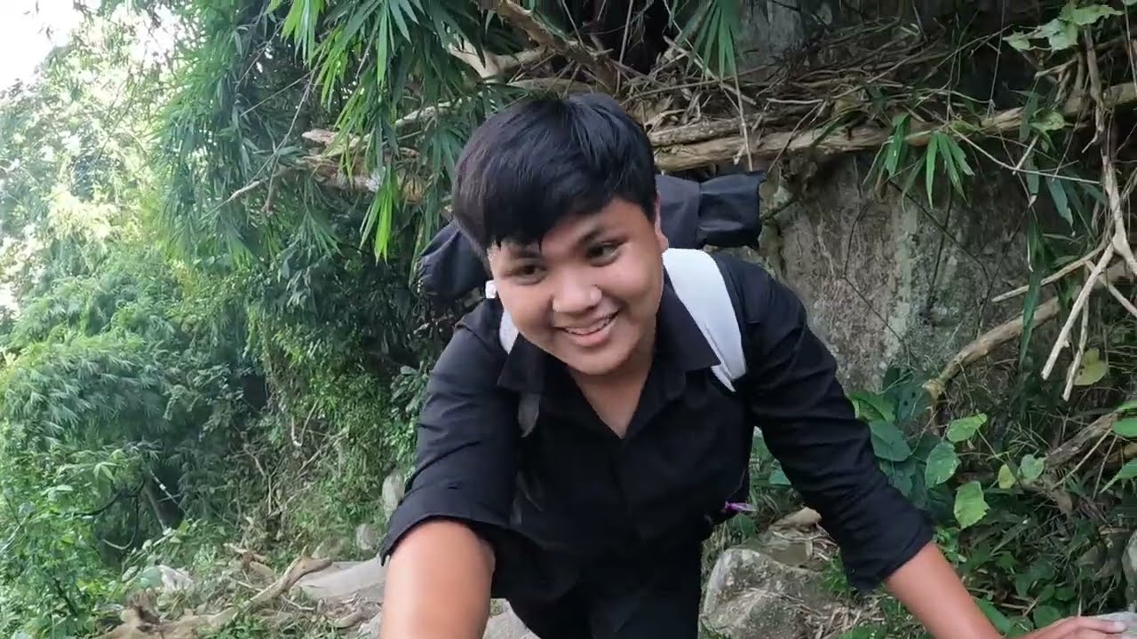 p3 .thử thách 2 ngày sinh tồn cắm trại trên núi chứa chan , hưng đang rảnh