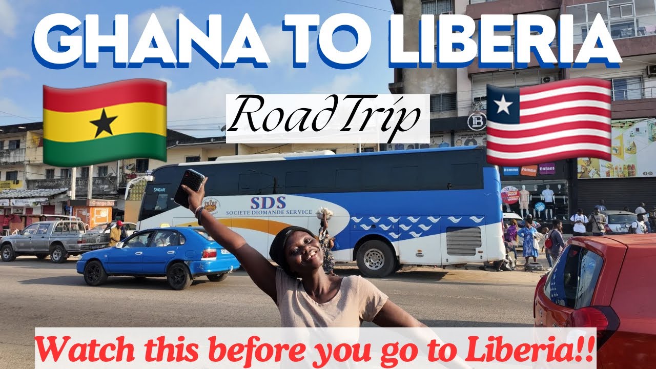 The Endless Journey From GHANA To LIBERIA By Road // Crossing Land Borders In Africa, EP2