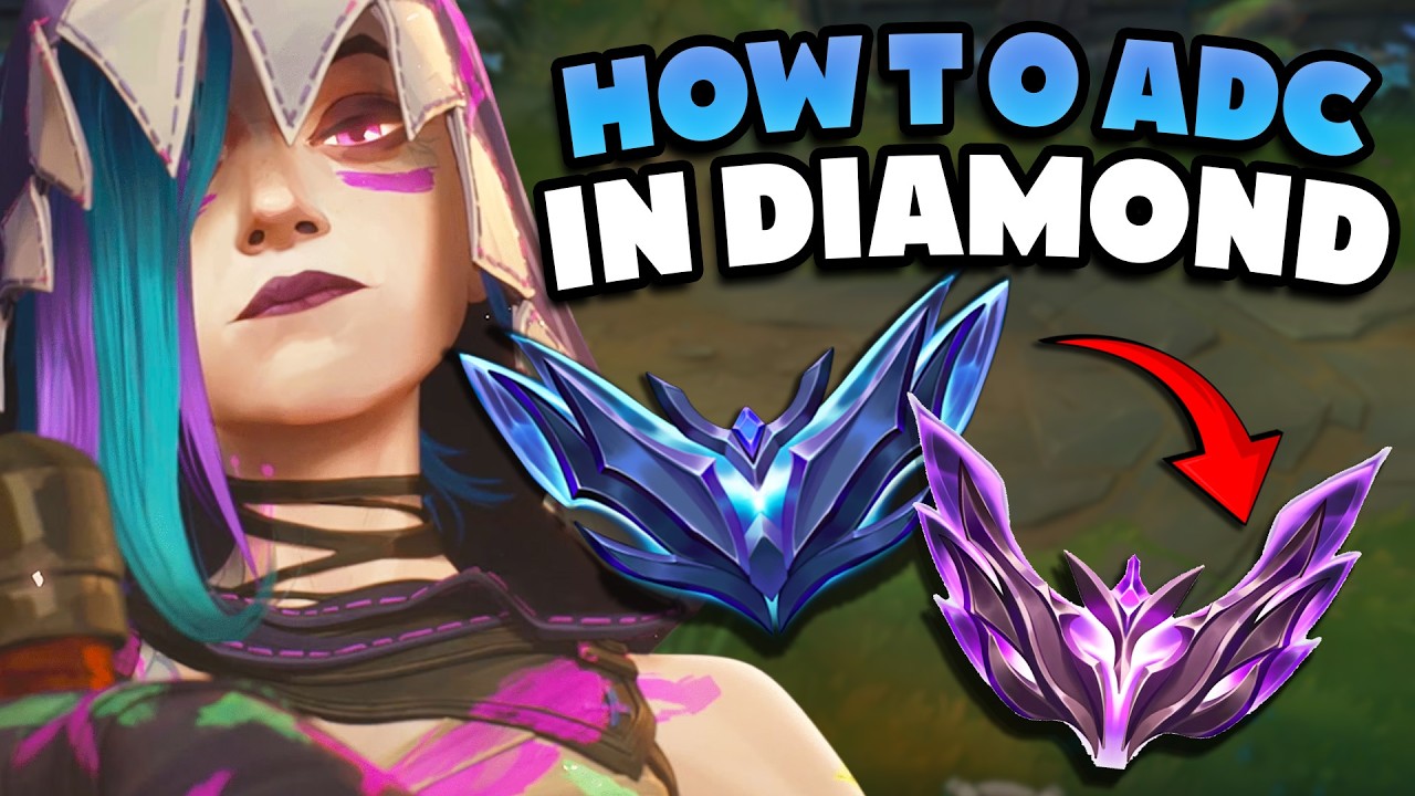 HOW TO GET OUT OF DIAMOND ON ADC | CHALLENGER COACHING