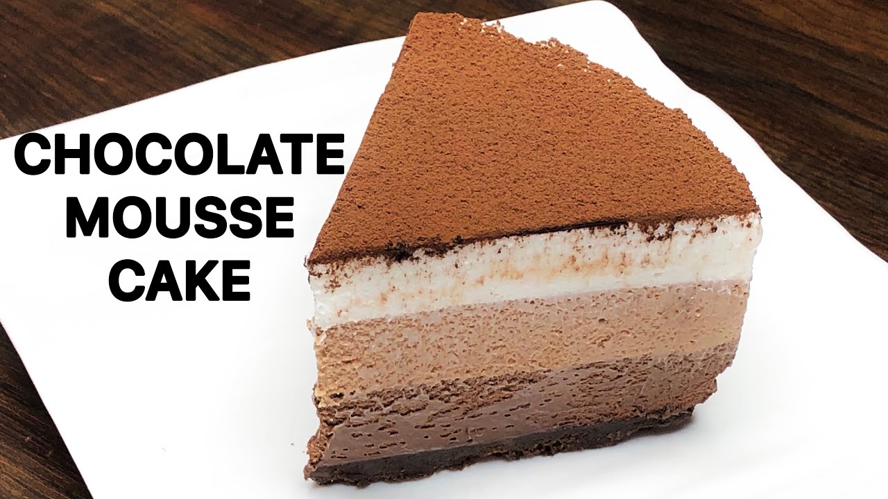 Chocolate Mousse Cake Recipe | No Bake Cake Recipe | Chocolate Dessert Recipe | Chocolate Mousse