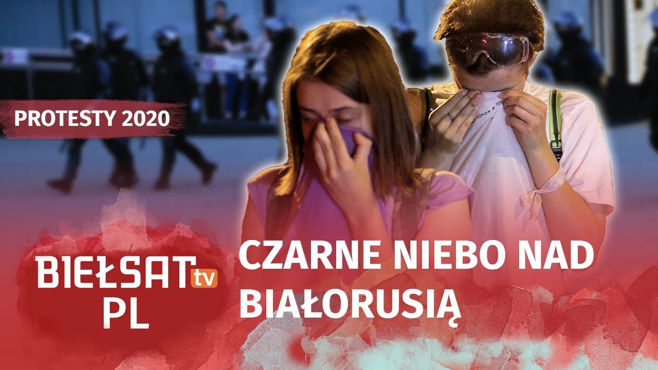 Drugi dzień protestów na Białorusi / wybory prezydenckie 2020