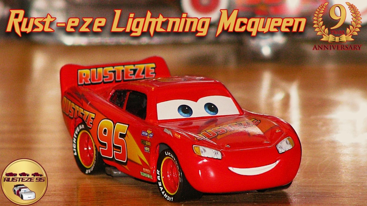 Pixar Cars 3 2017 Rusteze Lightning McQueen - Обзор (специальный выпуск к 9-летию!)