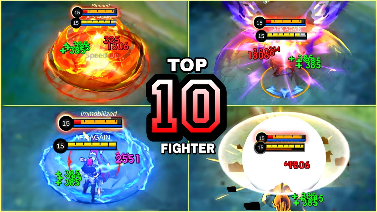 TOP 10 BEST FIGHTER FOR 2025 ~ MOBILE LEGENDS