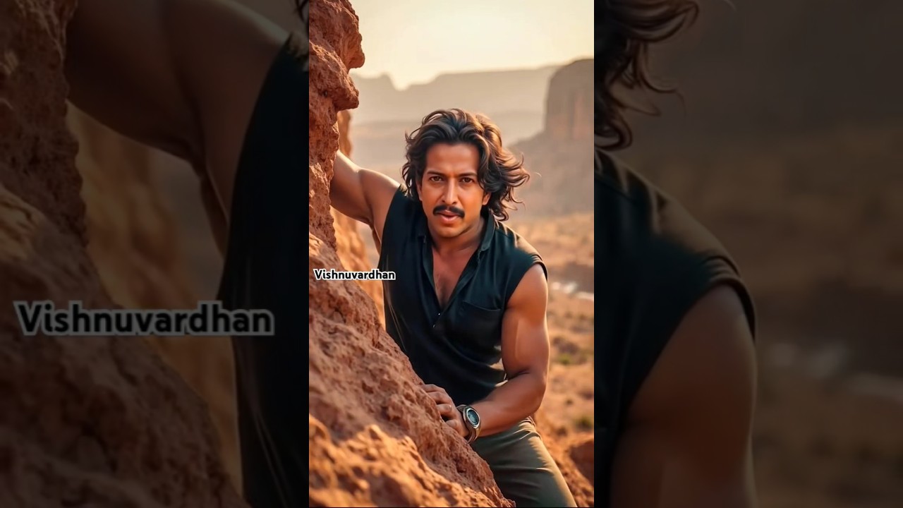 Dr Vishnuvardhan Kannada Actor Ai Video Sandalwood #vishnuvardhan #kannada #kannadaactors