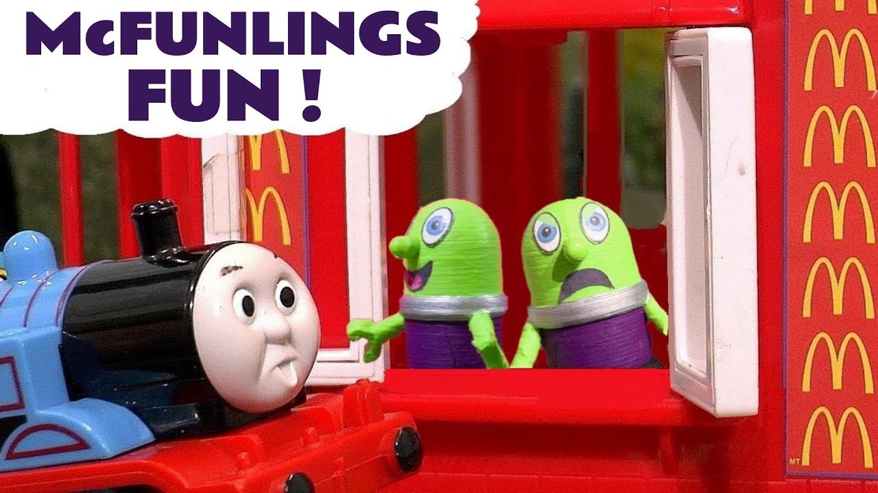 The Funlings McDonalds Stories with Toy Trains