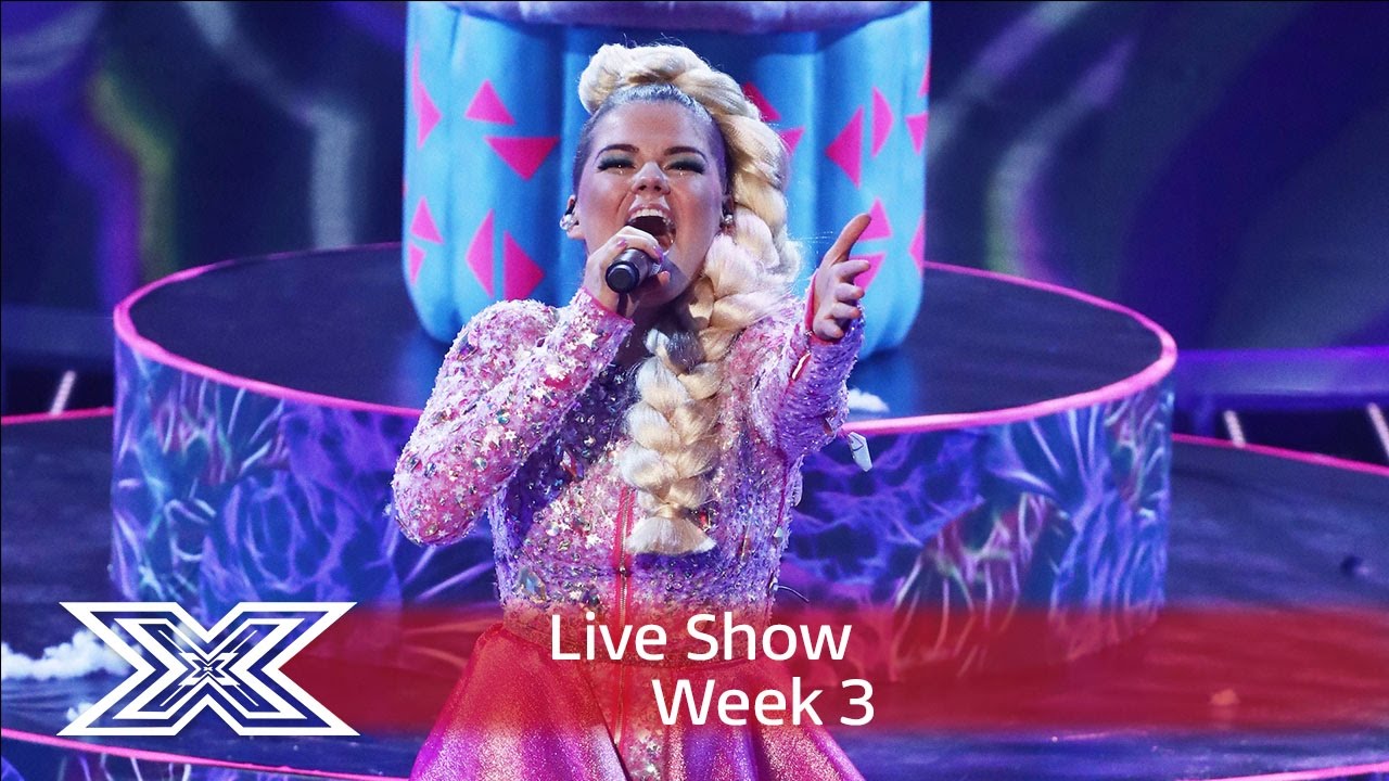 Saara Aalto belts out Bjork’s Oh So Quiet |  | Live Shows Week 3 | The X Factor UK 2016