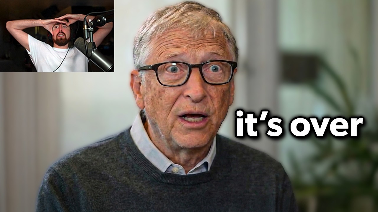 Bill Gates just got caught in 4K..