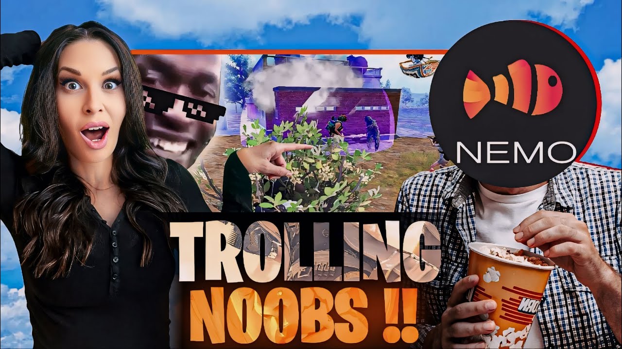 Nemo Gaming Trolling Noobs 😂