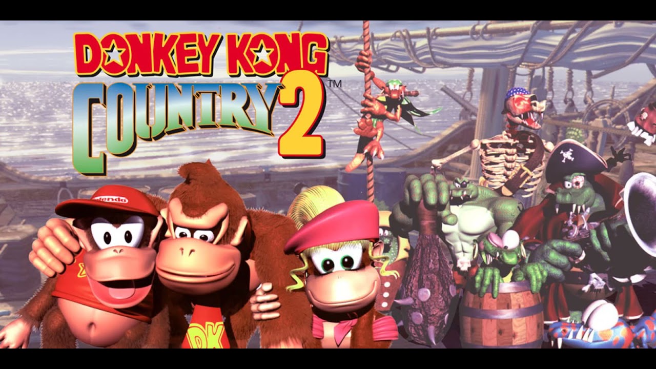10 HOURS of Jib Jig - Donkey Kong Country 2 (SNES)