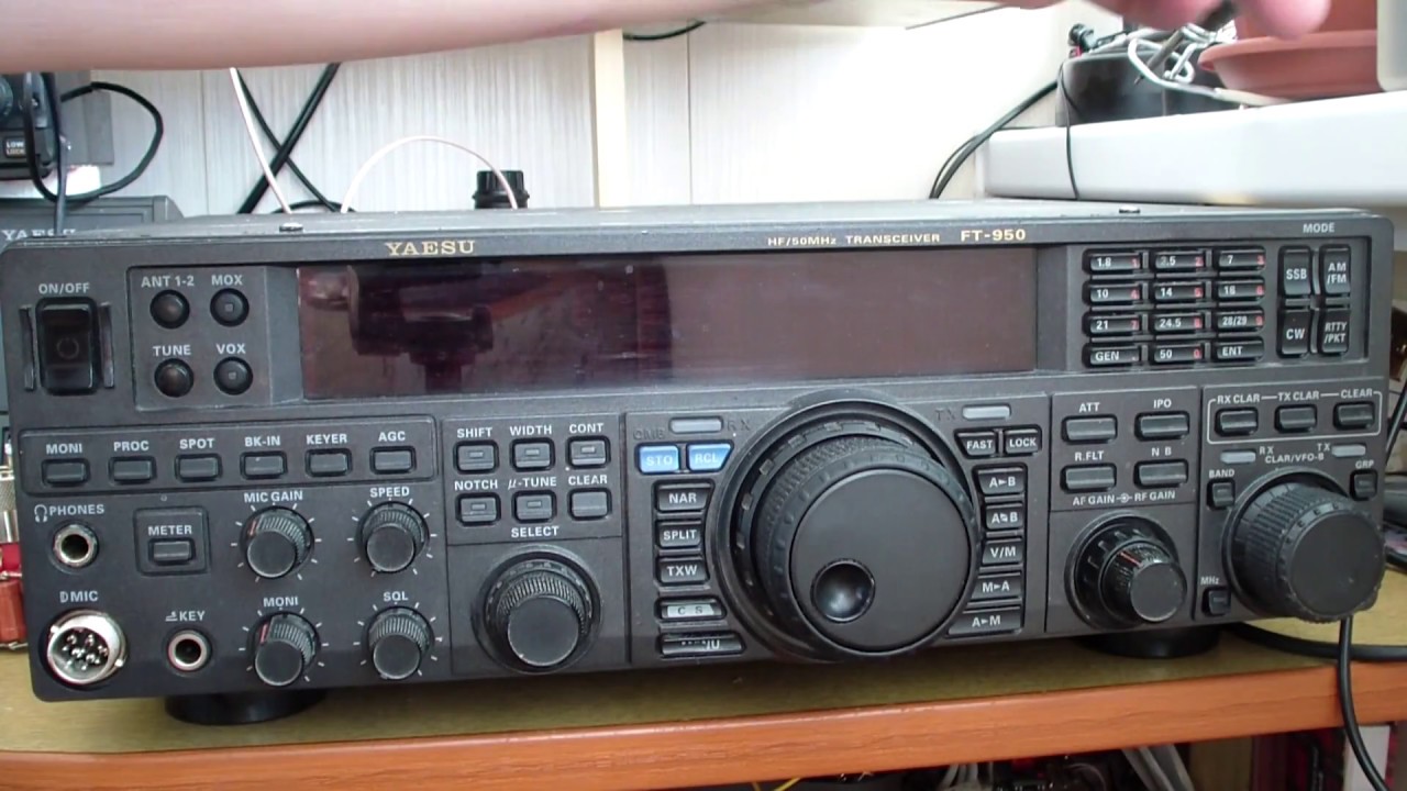 Yaesu FT-950 ремонт клавиатуры (repair)