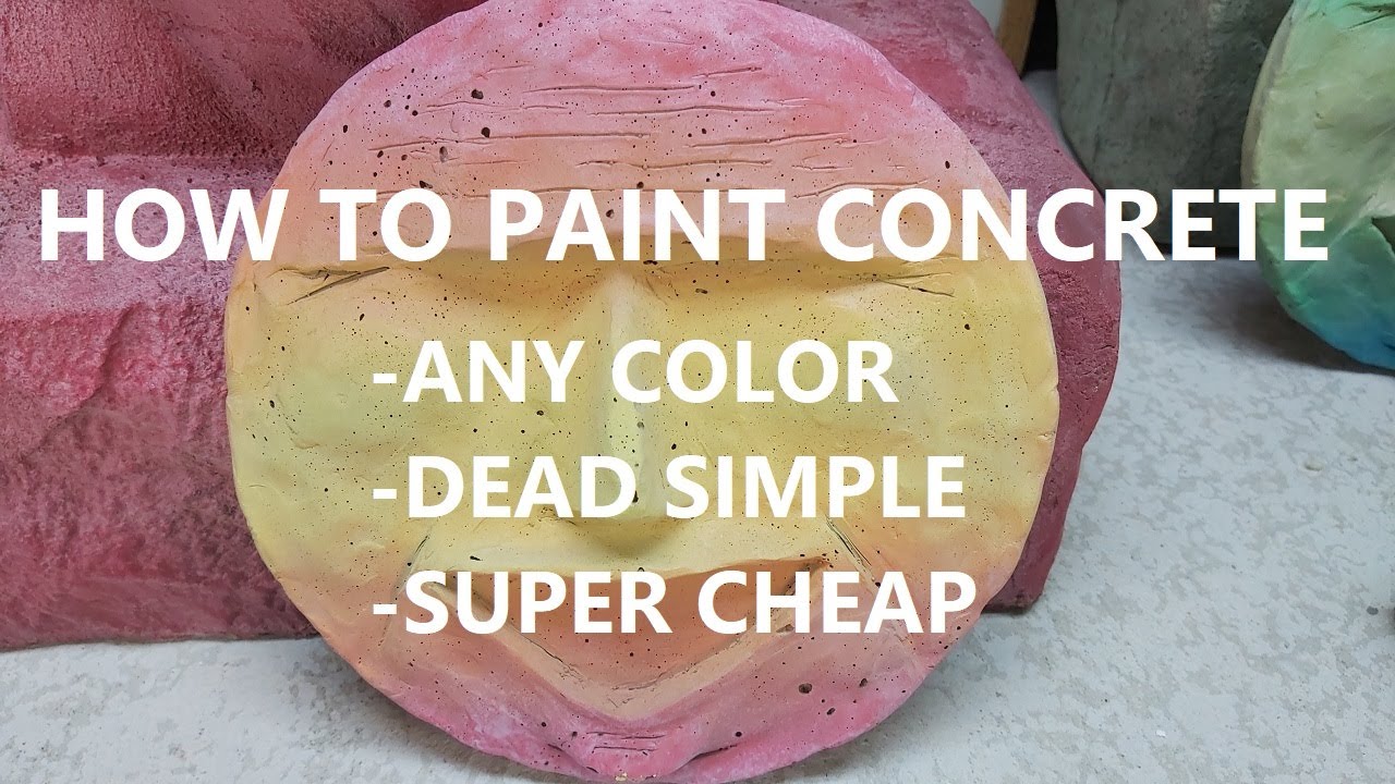How To Paint Concrete
