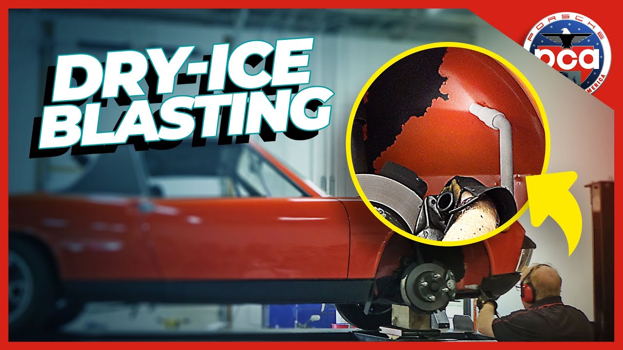 Dry Ice Blasting a Porsche | PCA Spotlight