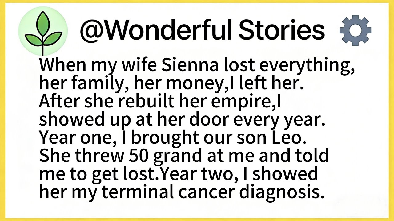 When my wife Sienna lost everything,her family, her money,I left her. After she rebuilt her...