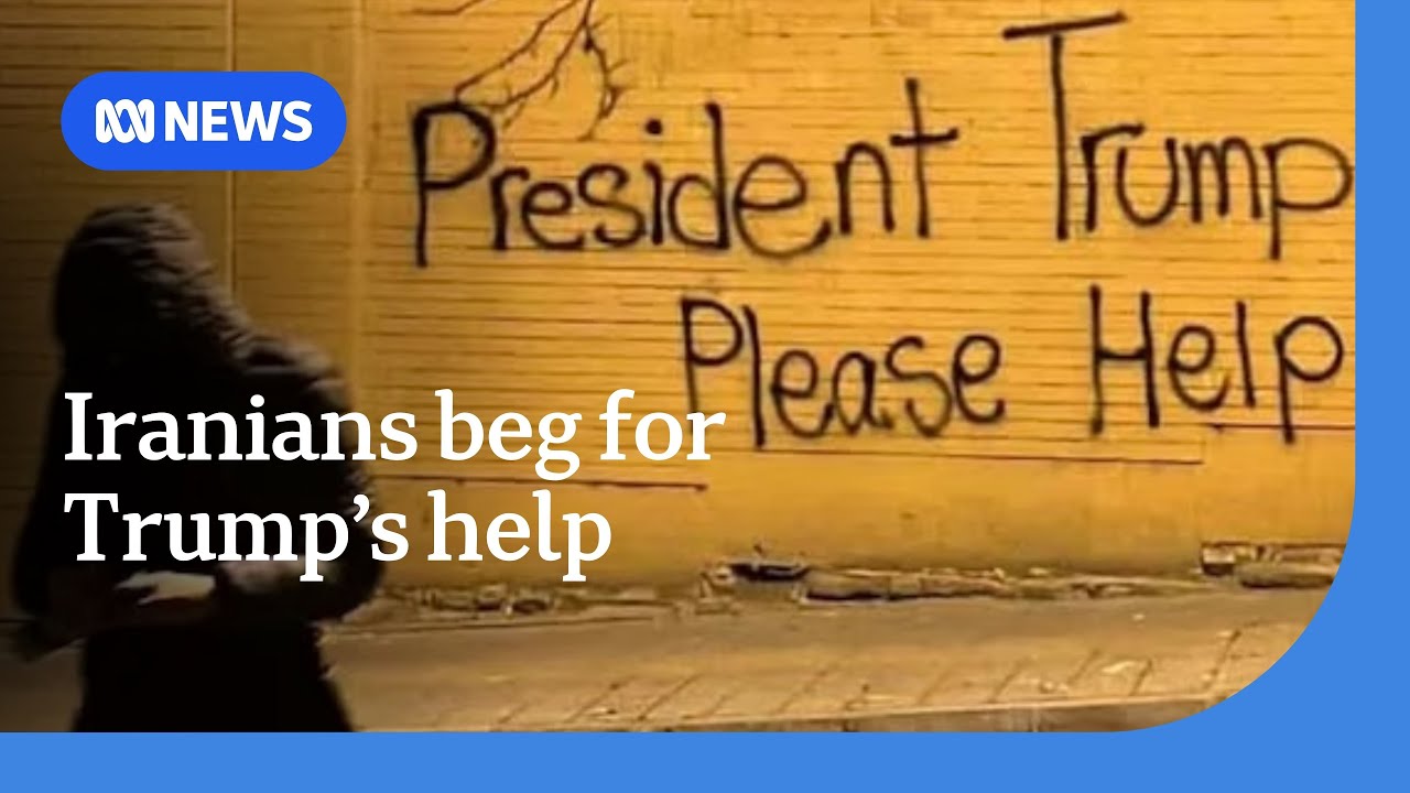 Iranians beg for Trump's help to topple Islamic regime | ABC NEWS