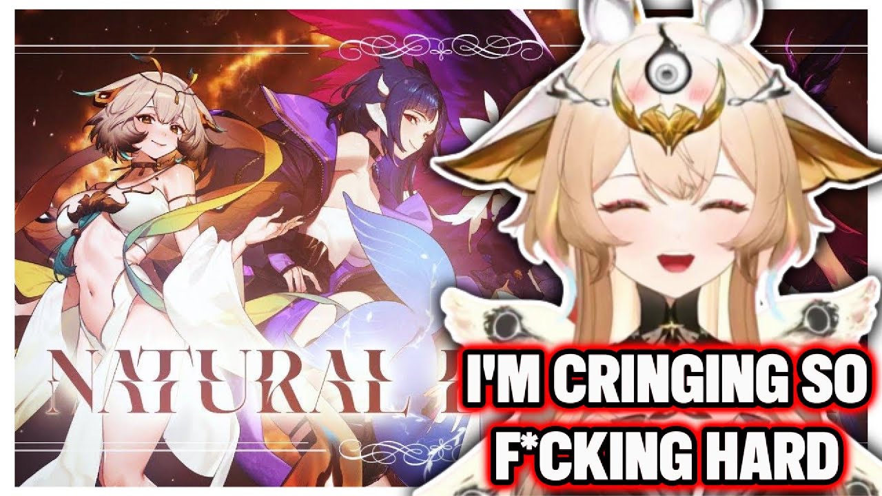 Yuzu CRINGES Reacting to Herself SINGING Natural Disaster feat. Bao, Trickywi and Vienna