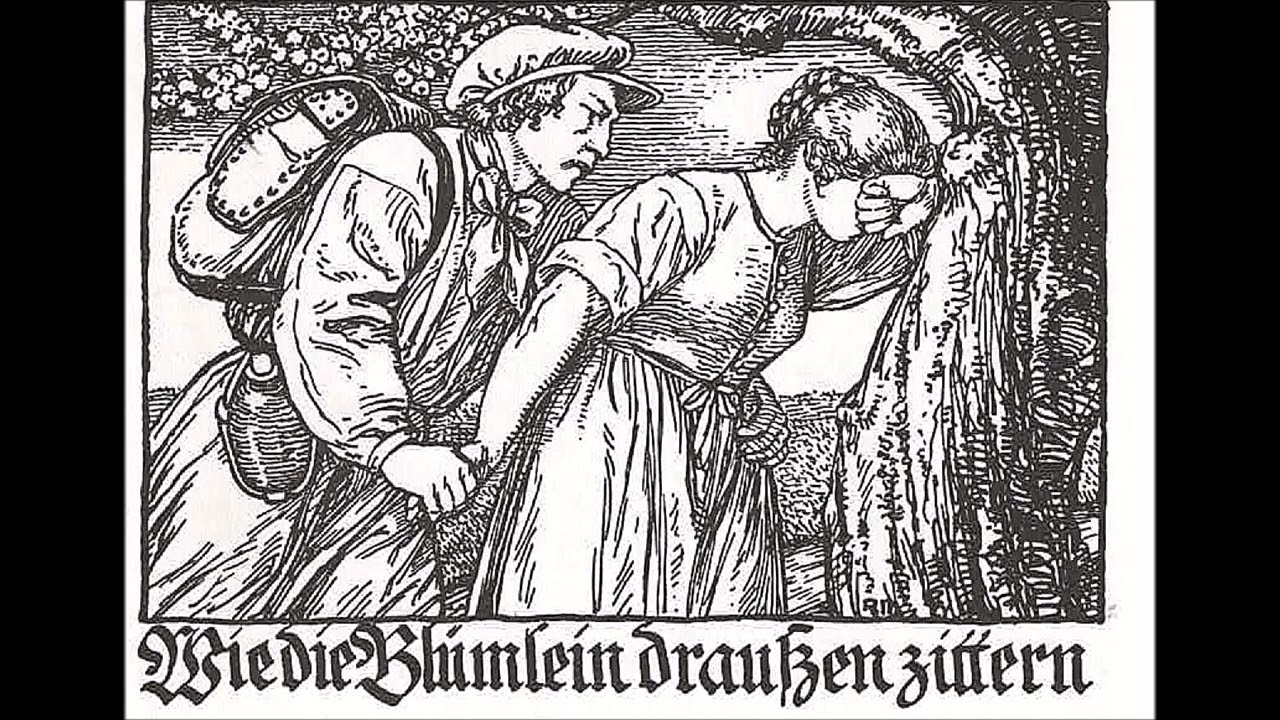 Wie die Blümlein draussen zittern...