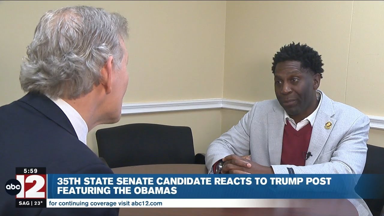 35th State Senate candidate on Trump's Obama post