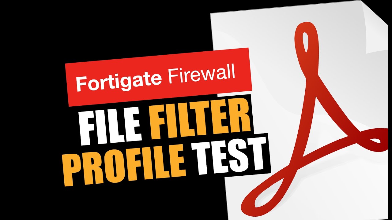 File Filter Profile test