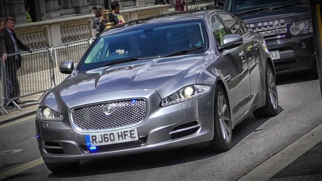 Special Escort Group - British Prime Minister arrives at 10 Downing Street
