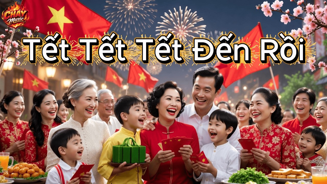 Tết Tết Tết Đến Rồi | Nhạc Tết 2026 | Cháy Music