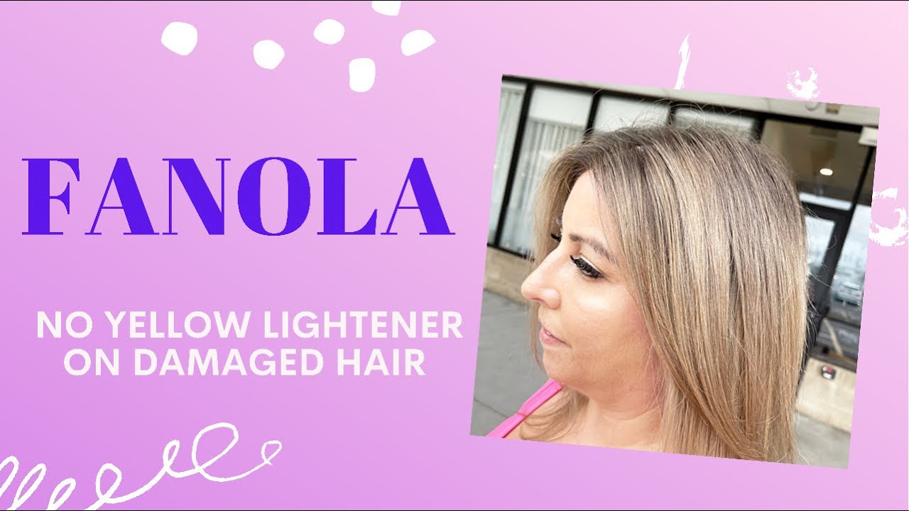 FANOLA NO YELLOW LIGHTENER ON DAMAGED HAIR| SHOCKING RESULTS!!!