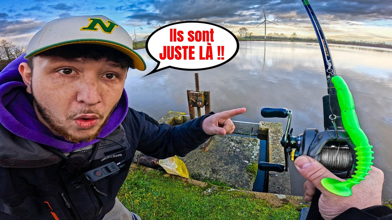 On pêche cet étang en crue pour ma PREMIÈRE VIDÉO, on ne s'attendait pas à ça !!!