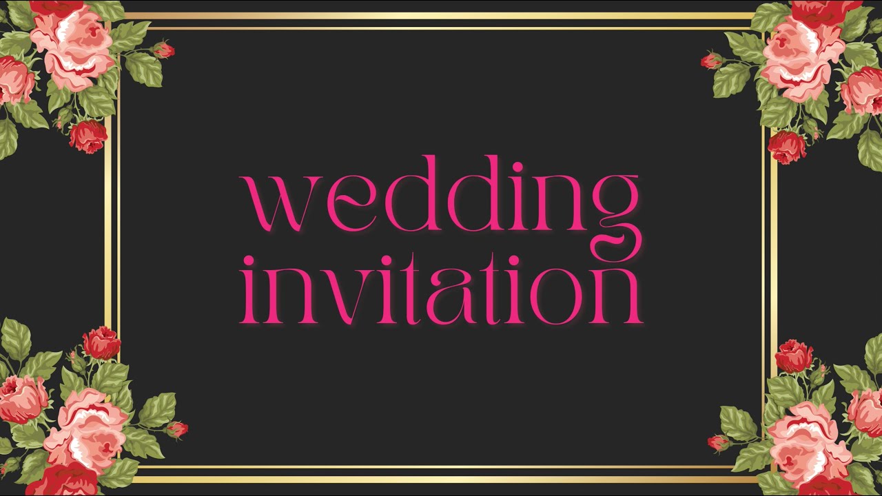 Wedding Invitation Video | e-card | Whatsapp Invite Video | Theweddingcard | Free Download