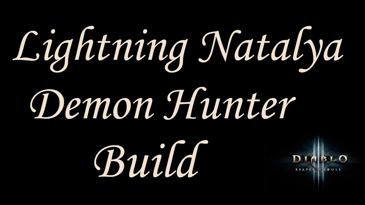 [2.4.2] Diablo 3 - GR75-86+ Lightning RoV FoK Natalya Build - Demon Hunter Guide