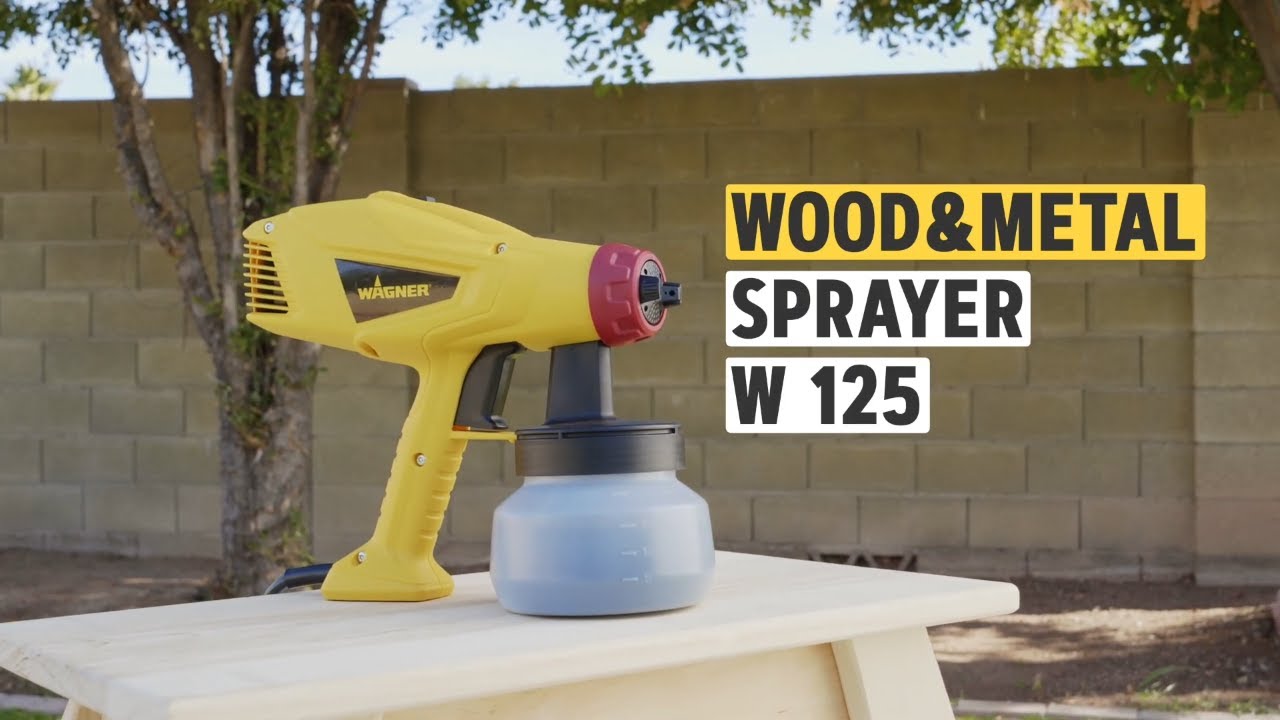 Wood & Metal Sprayer W 125 von WAGNER | Produktanleitung