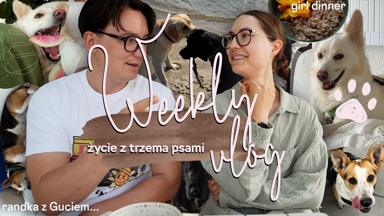 ŻYCIE Z TRZEMA PSAMI🐕 / Koko ocenia Sonię 🙄/ suple i jedzenie / spacery i bieganie z psem / fit ob&oacute;z