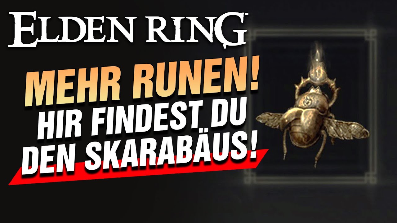 MUST HAVE Talisman! DAUERHAFT mehr Runen in Elden Ring durch Gold Skarab&auml;us!