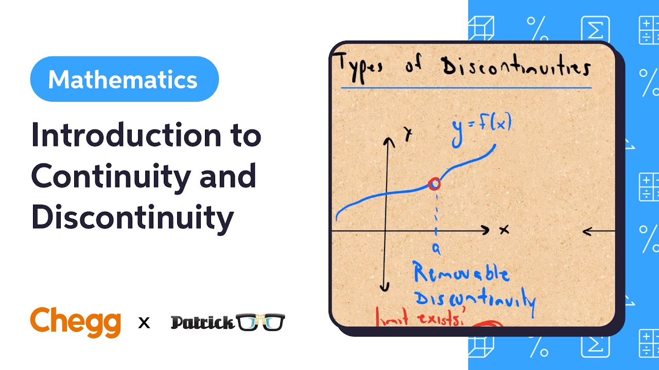Introduction to Continuity and Discontinuity Ft. PatrickJMT | Calculus 1