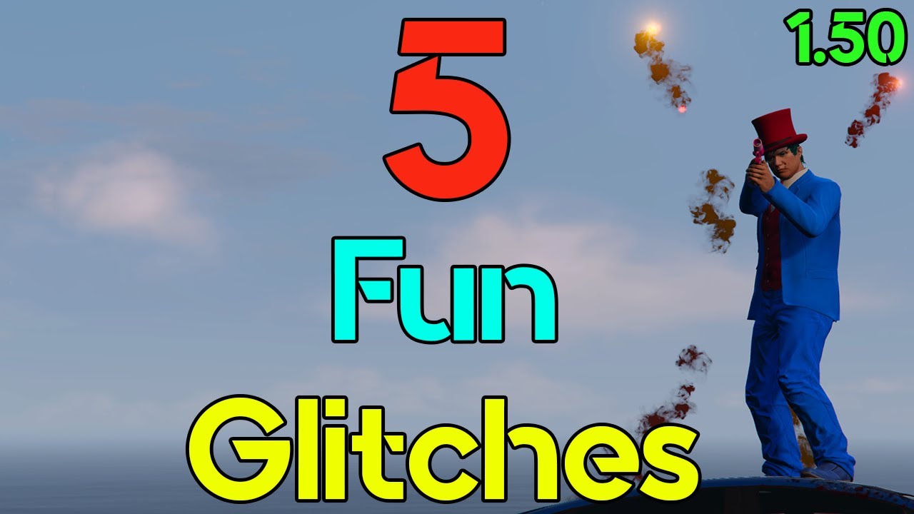 5 Fun Glitches in GTA Online #7 - 1.50