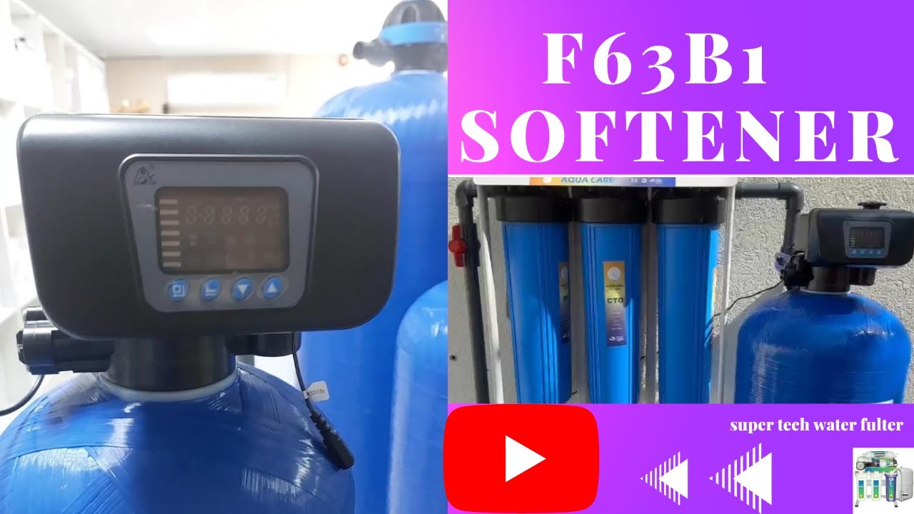 F63B1 Water  Softener Valve Head Time Setting  00971558615204   Uae water filter F63B3 63604S