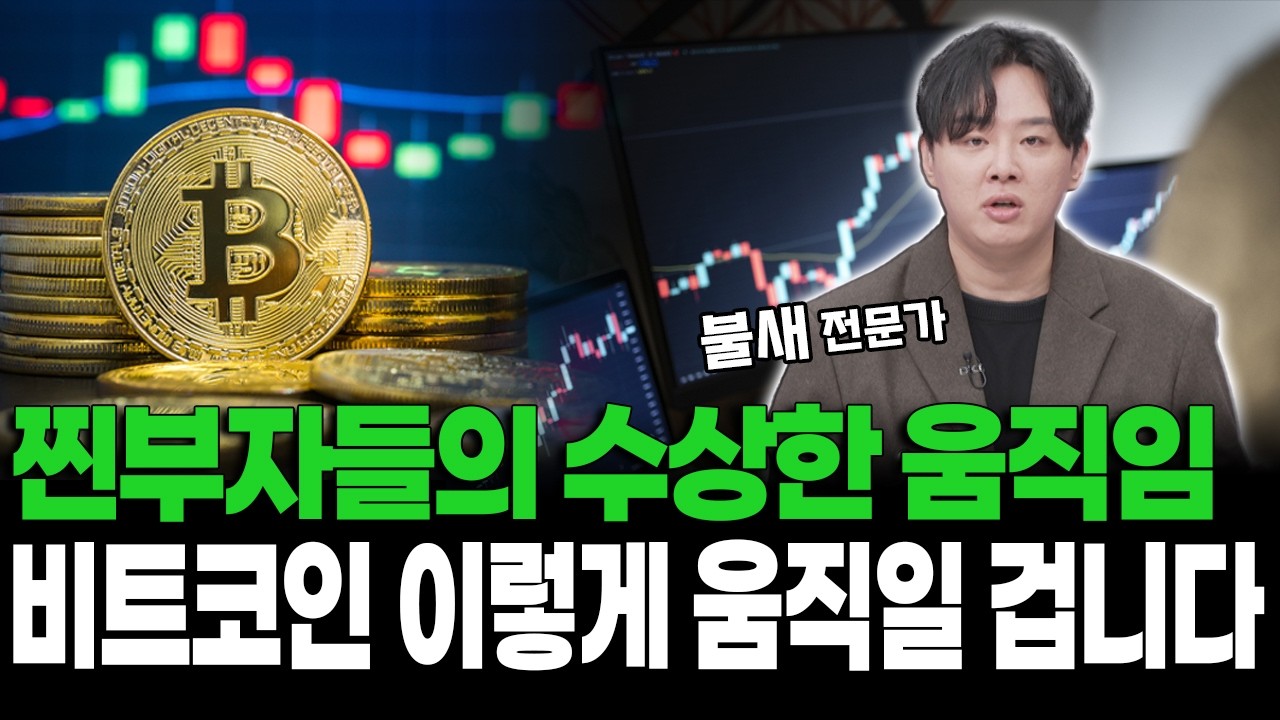 찐부자들의 수상한 움직임 비트코인 이렇게 움직일 겁니다