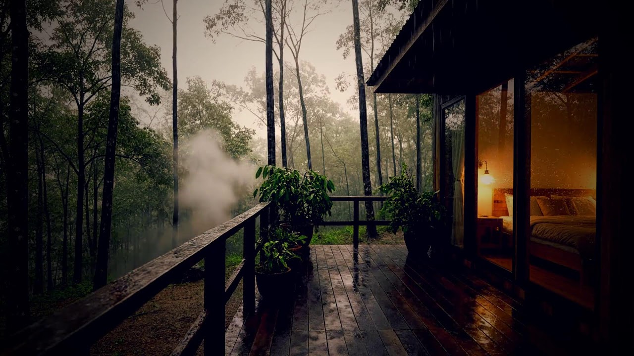 Relaxing Music for Tranquil Sleep 🌊 Healing Insomnia, Stress Relief, Gentle Rest, Rain Sound
