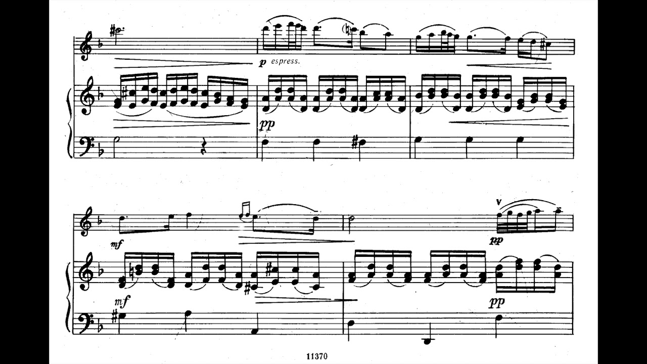 Gluck - Melodie (piano accompaniment)