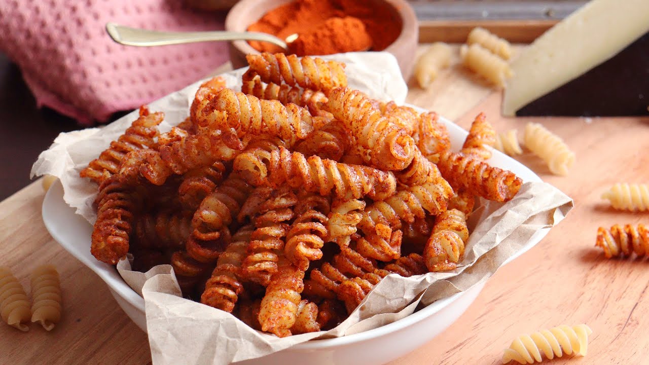 SNACK de Pasta CRUJIENTE al HORNO - CUKit!