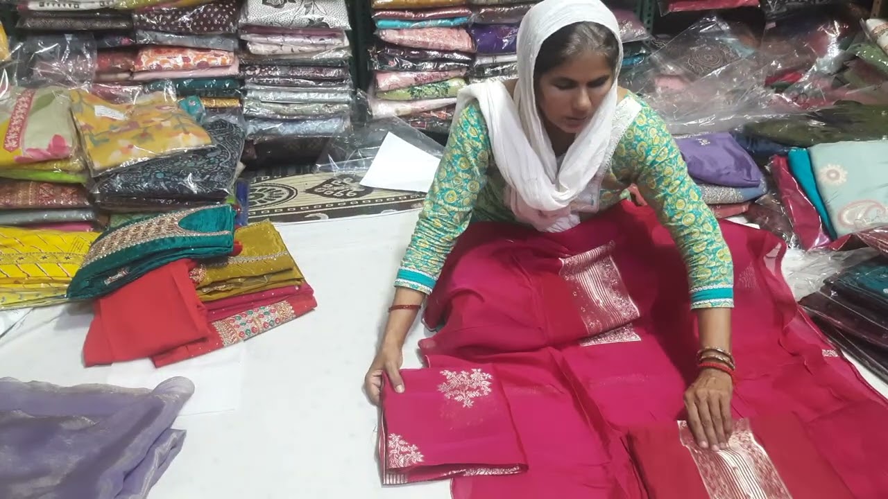 Avon brand crushi silk k wiveing work k party wear suit (9991851775)