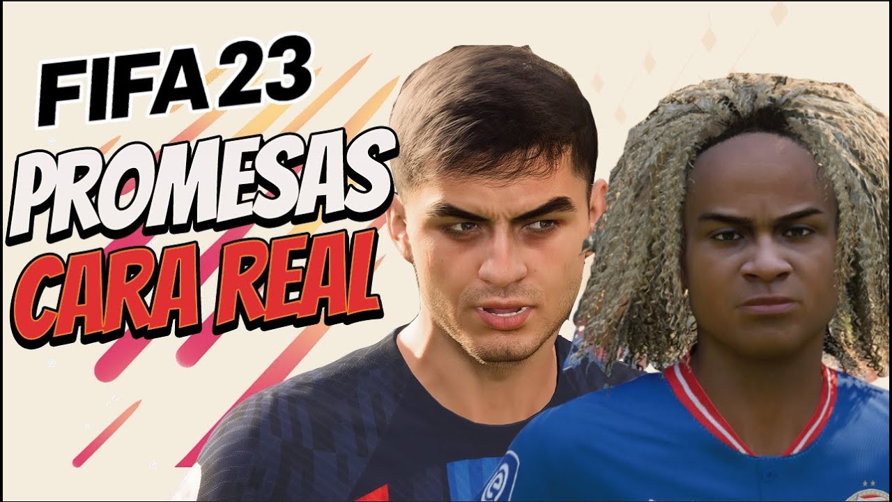 JOVENES PROMESA con CARA ESCANEADA FIFA 23 Modo Carrera
