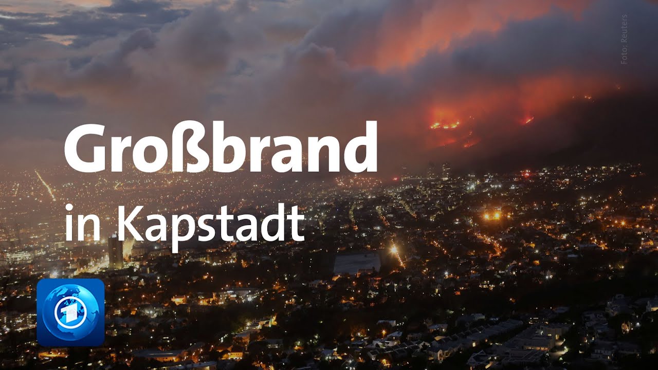 Südafrika: Großbrand in Kapstadt