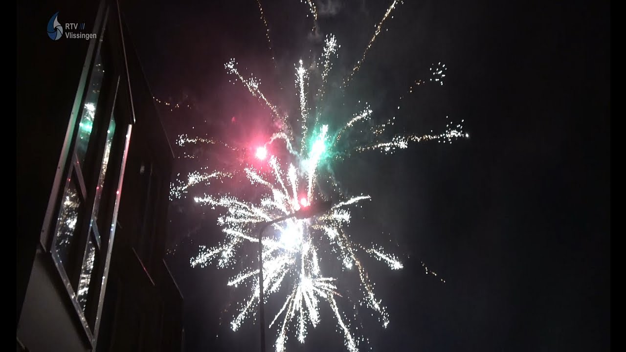 Vuurwerk jaarwisseling Vlissingen 2025/2026