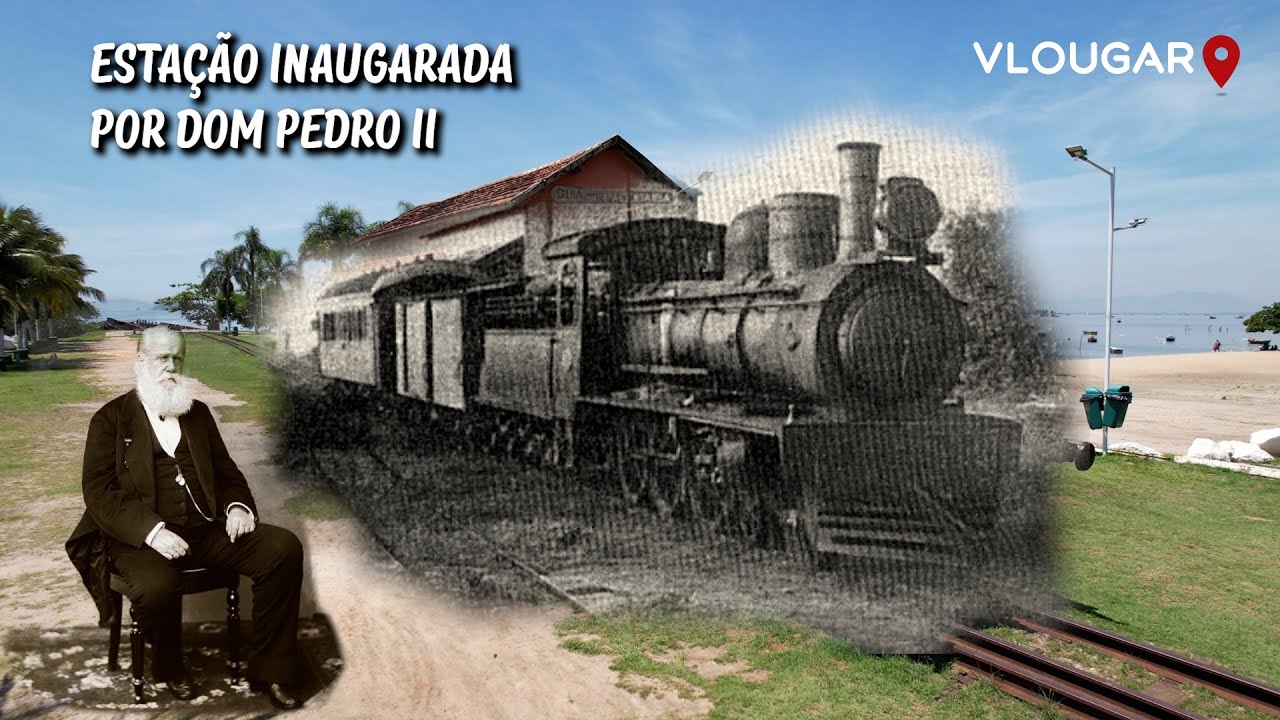 AQUI FOI A PRIMEIRA ESTAÇÃO FERROVIÁRIA DO BRASIL - GUIA DA PACOBAÍBA | Rio Antigo EP15