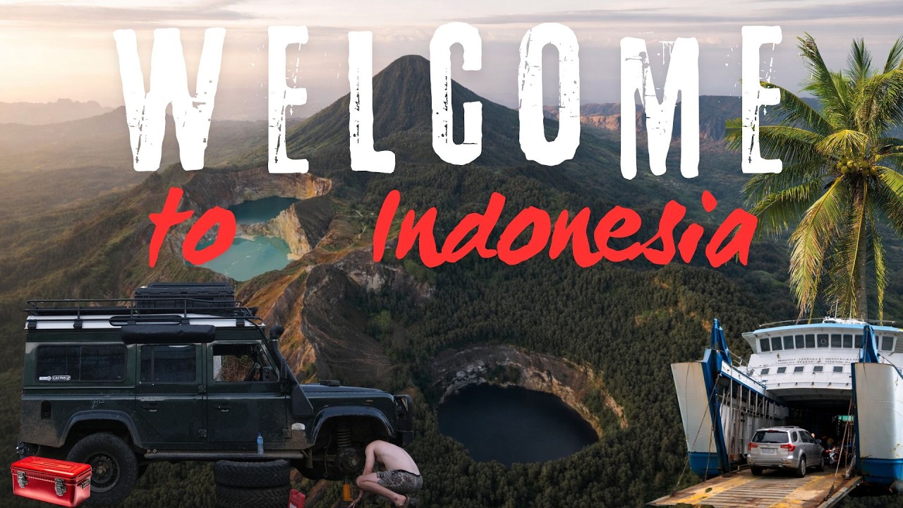 Overlanding Indonesia: Timor to Flores in our Land Rover Defender!